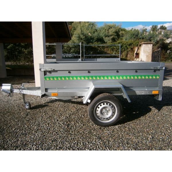 Remorque Mirabelle M215 - simple essieu freiné, PTAC jusqu'à 1300 kg
