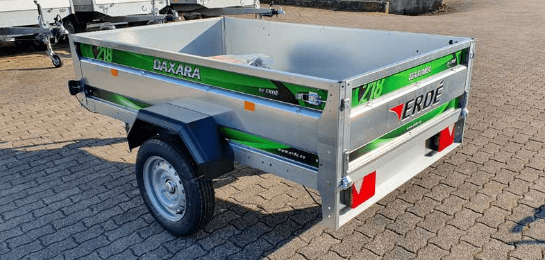 Remorque utilitaire DAXARA 218 - caisse 205 x 129 cm, jusqu'à 750 kg