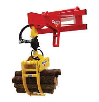 Grappin forestier Rabaud XYLOGRIP 180R - rotator 360°, ouverture 1,27 m