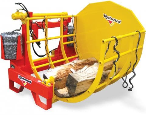 Fagoteuse de bûches Rabaud Fagomatic BU Pro - basculement hydraulique