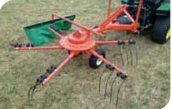 Andaineuse Vert Service 180 cm pour micro-tracteur