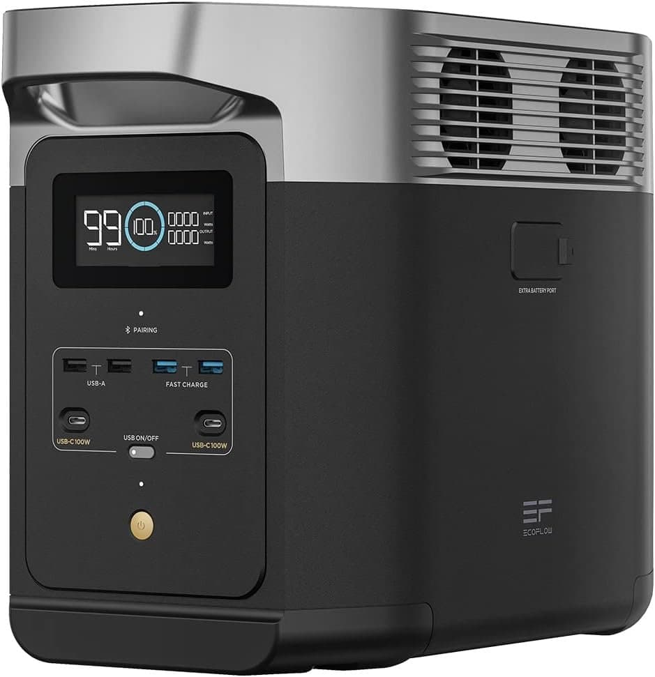 Tragbares Kraftwerk 1024 Wh 1800 W LFP-Akku Schnellladung