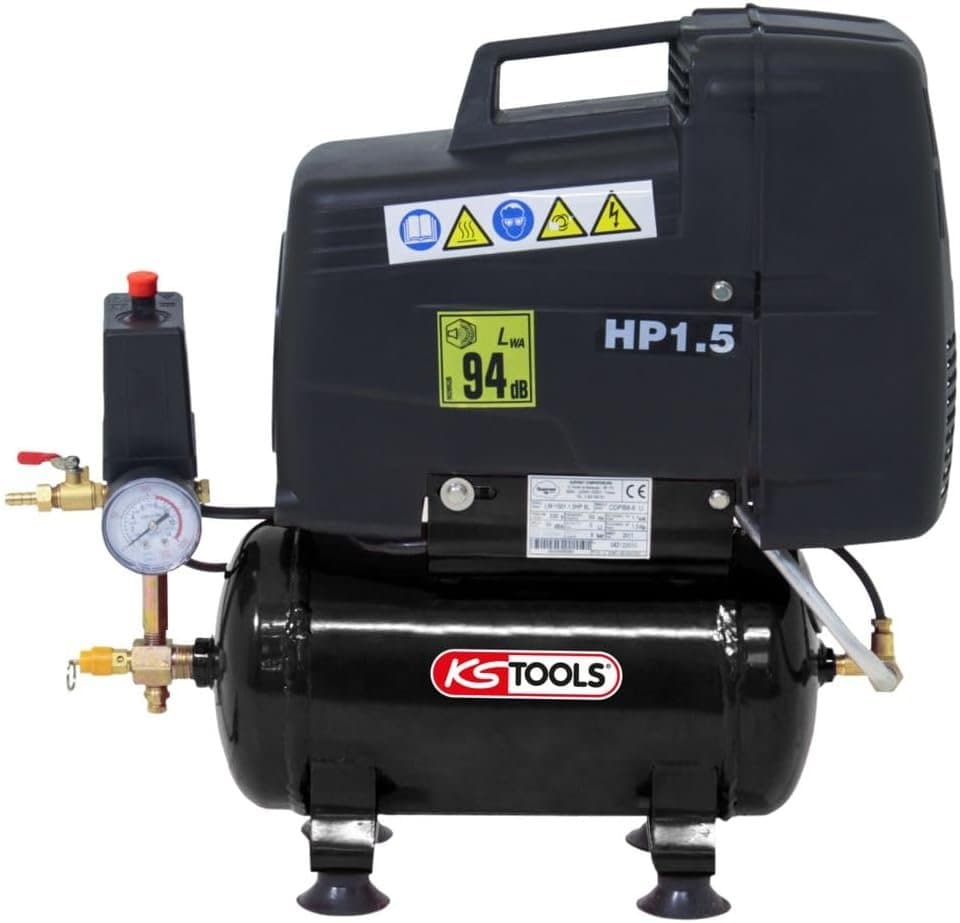 Kompressor am Tank 200 L 10 bar 220 V einphasig