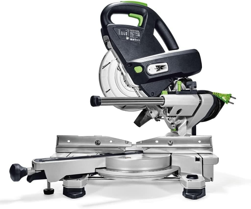 Radial-Gehrungssäge 230 V 1200 W Sägeblatt 216 mm LED-Strahler Eckquadrat