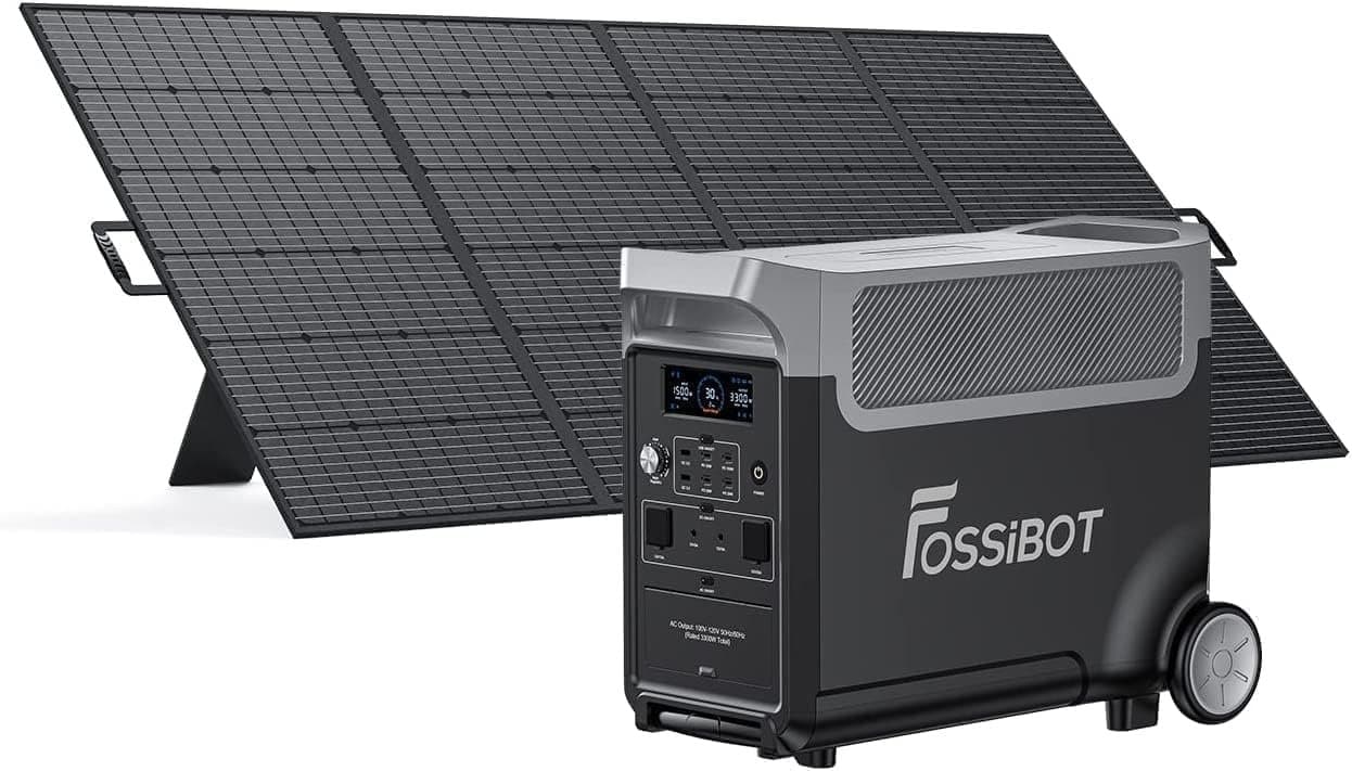 Tragbare Elektrostation 3840 Wh 3600 W LFP-Batterie 13 Ausgänge