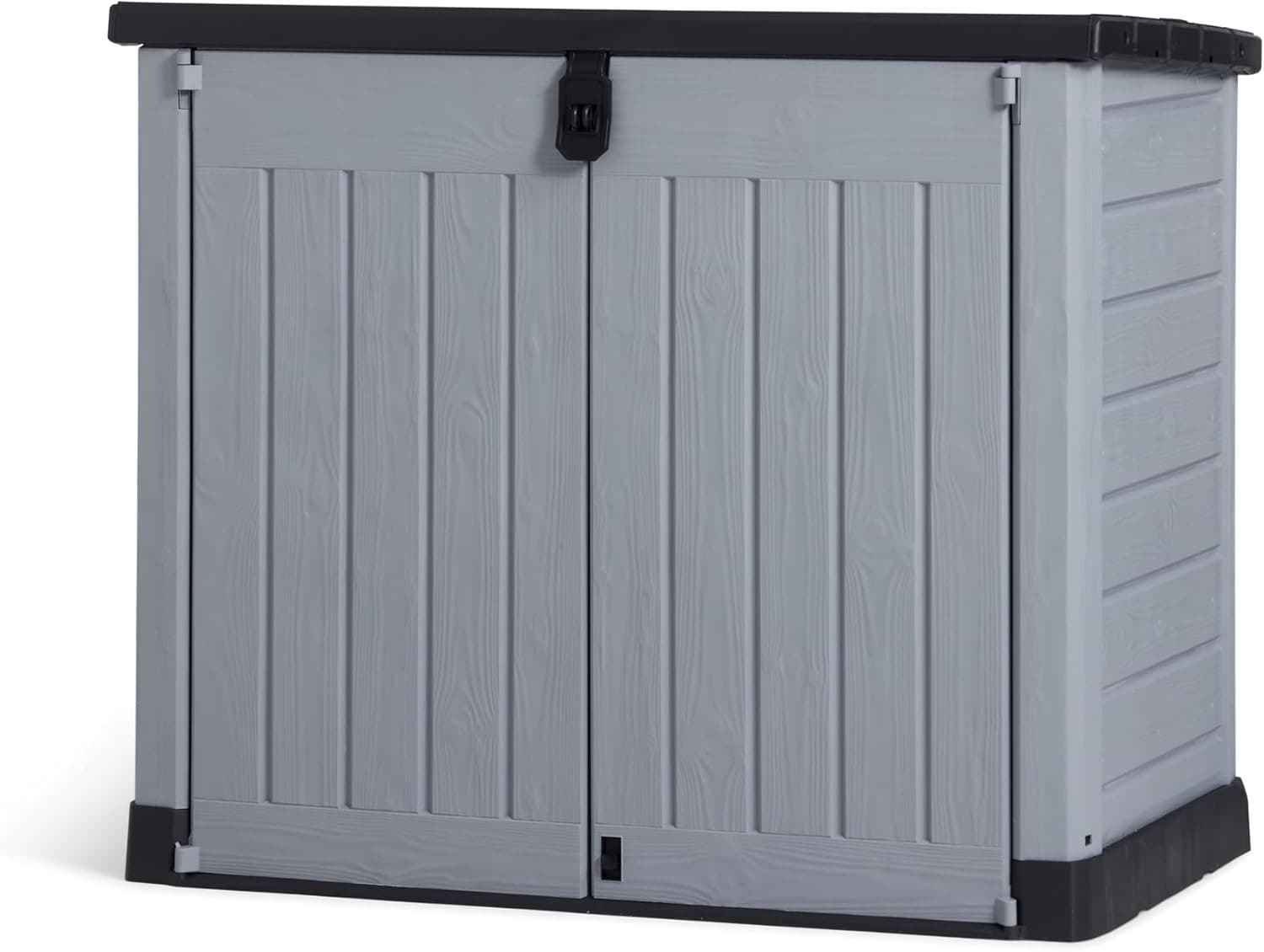 Horizontaler Lagerraum 1200 L mit Boden und Flügeltüren