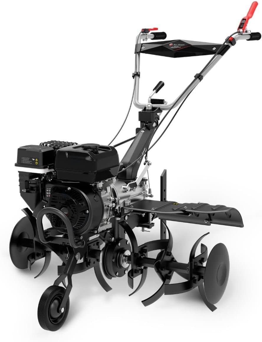 Tonino Lamborghini Garden Machinery thermische Bodenfräse 212 cm³ 7 PS 3+1 56 bis 76 cm
