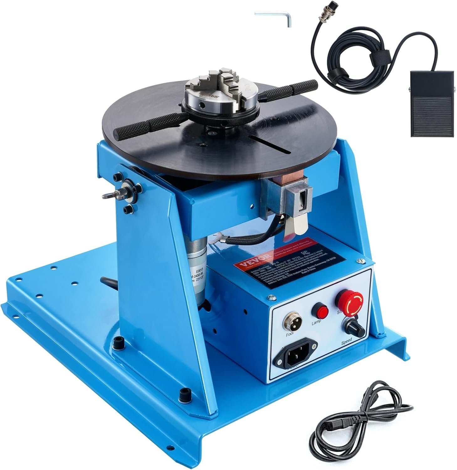 Drehschweißpositionierer 30 kg neigbarer Tisch 0 bis 90°