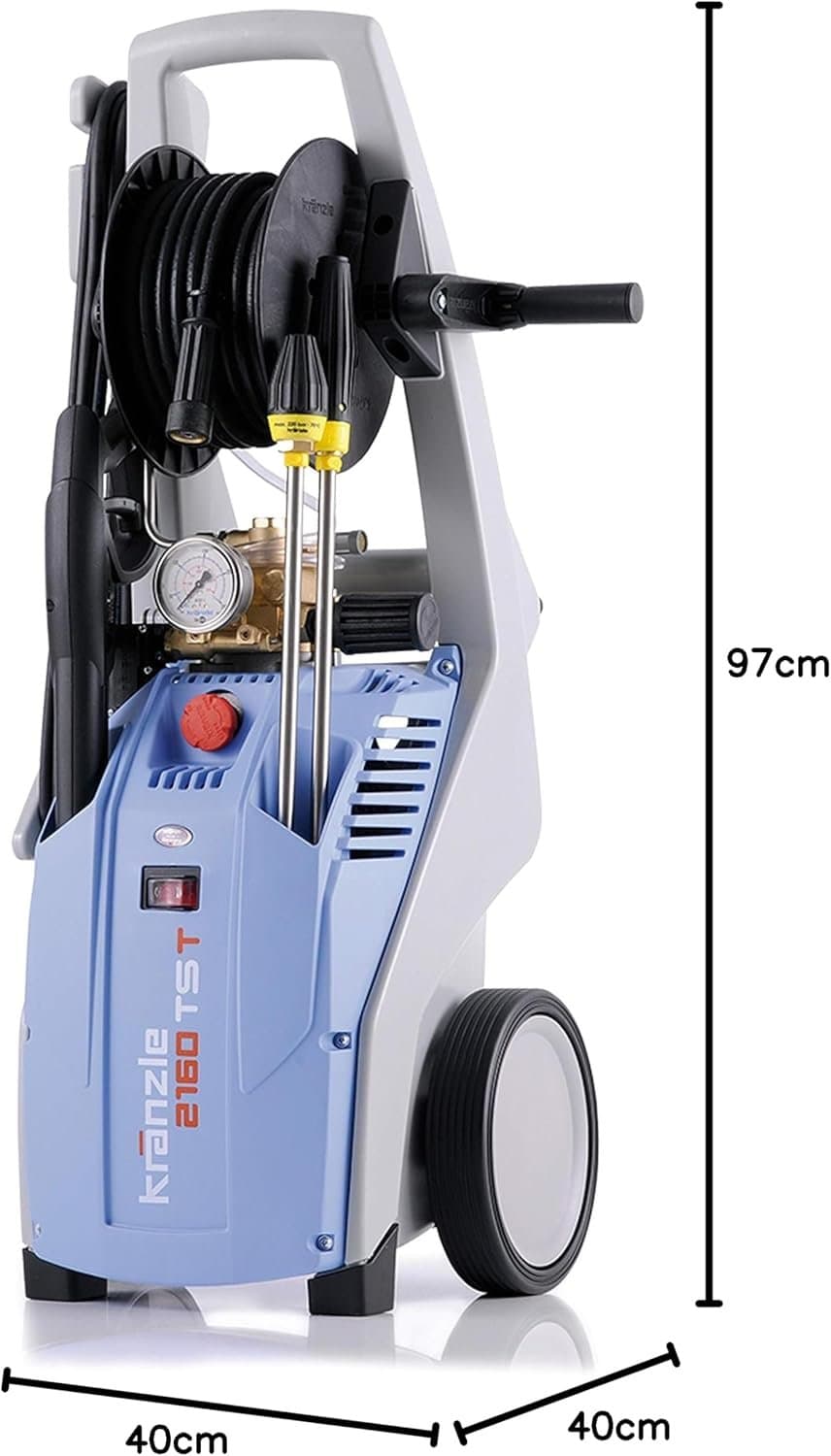 Elektrischer Hochdruckreiniger 230 V 3200 W Durchflussmenge 11 L/min Schlauch 15 m