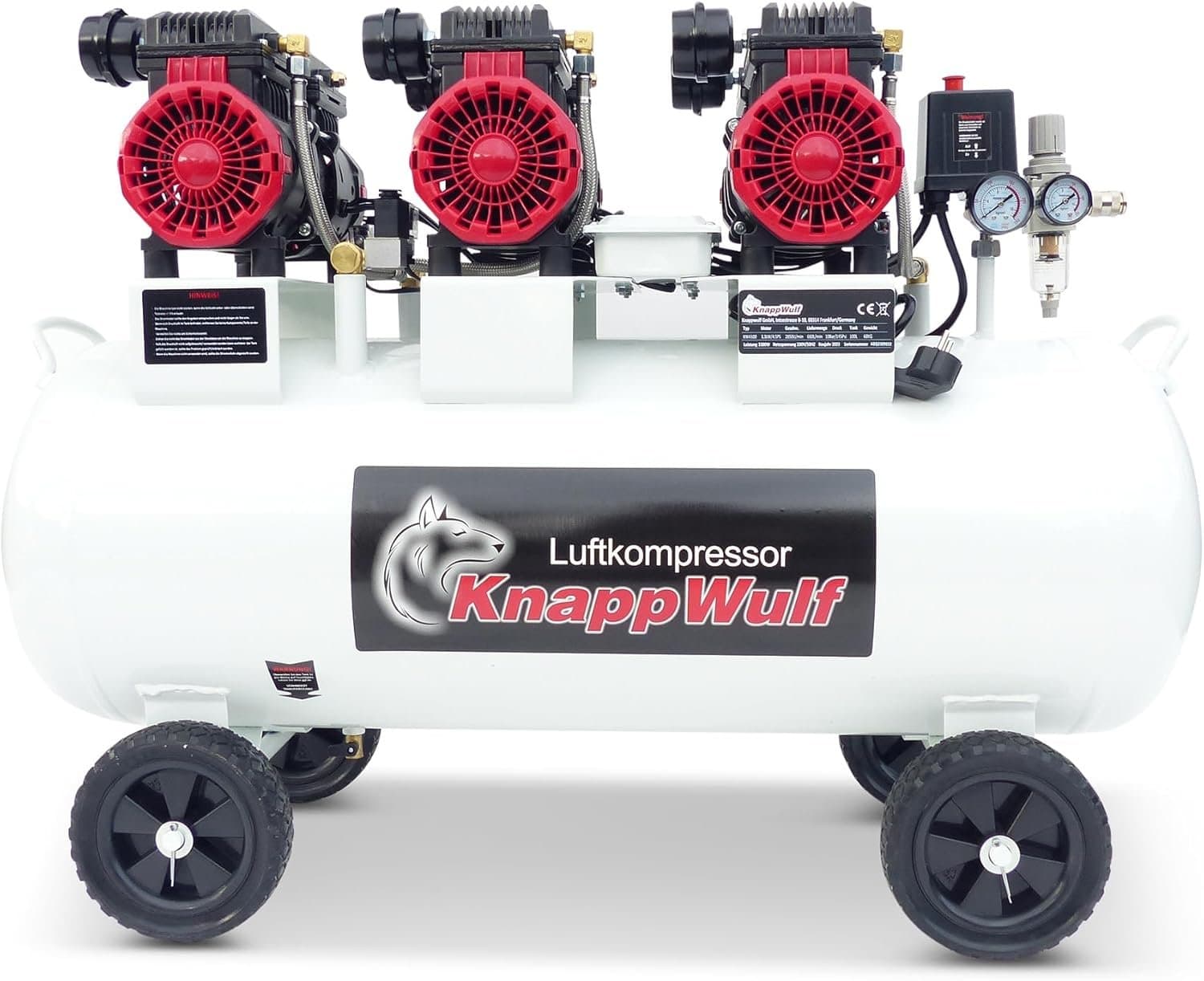 Luftkompressor 100 L 10 bar 660 l/min 230 V