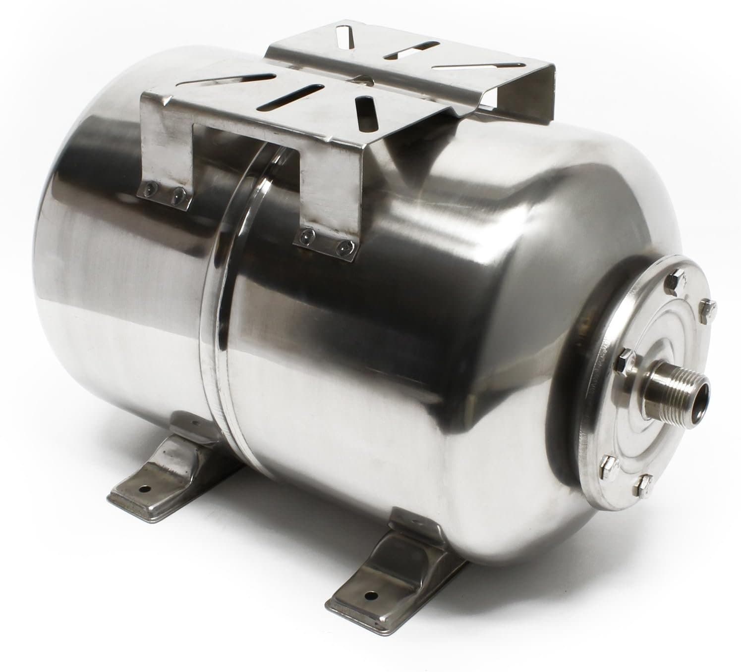 Blasentank 100 l, EPDM-Membran aus Edelstahl, max. Druck 5,4 bar, 1″-Anschluss