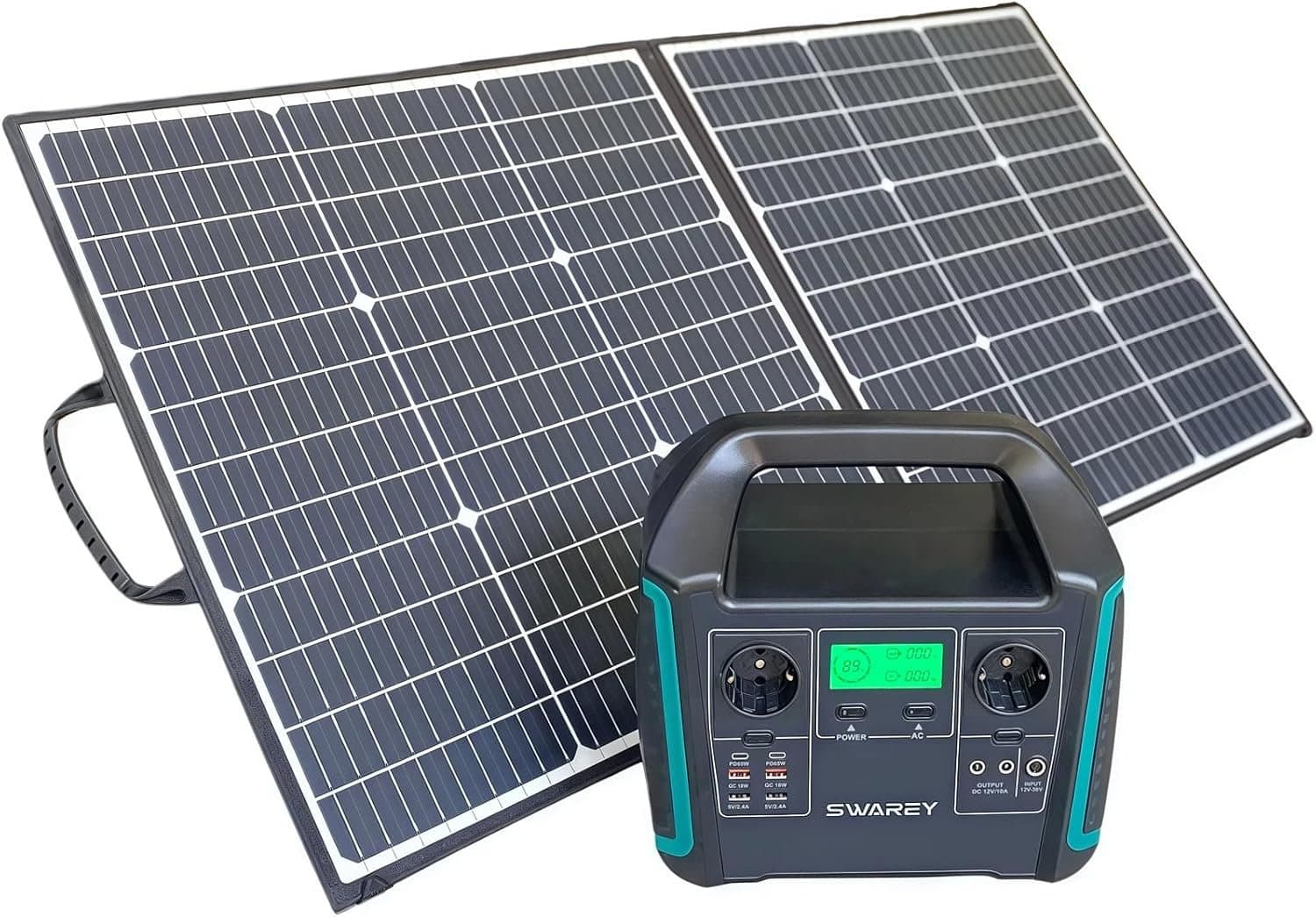 1000 W 725,76 Wh Solargenerator mit 200 W Panel