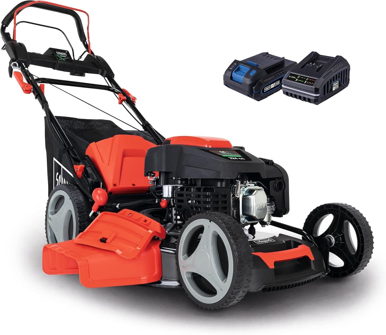 53 cm selbstfahrender Benzin-Rasenmäher mit Elektrostart