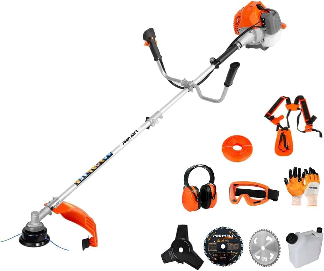 RYOBI 18V 33 cm Akku-Freischneider-Kombi-Set mit Akku und Ladegerät