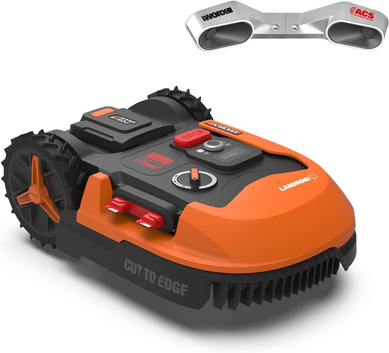 Vernetzter Rasenmäherroboter 1000 m² WiFi Bluetooth 18 cm