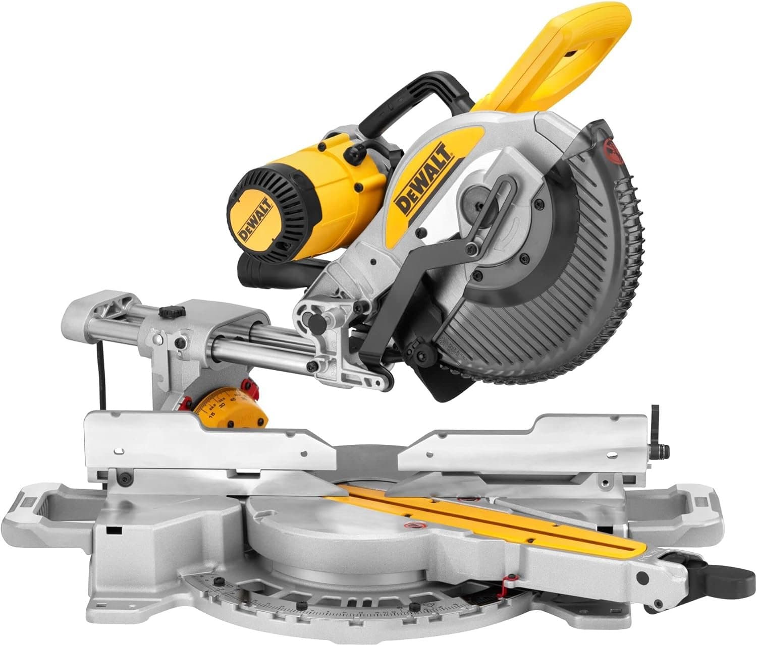 1600 W 250 mm Radial-Gehrungssäge mit XPS-System und 40-Zahn-Sägeblatt