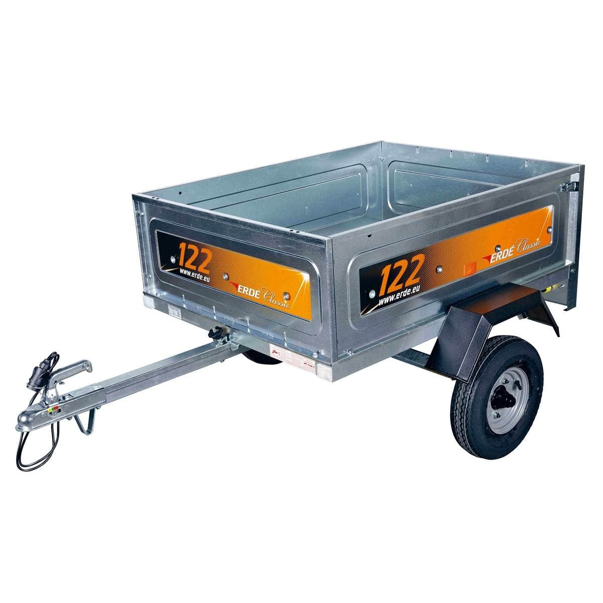 ERDE 122 Classic Gepäckanhänger MMA Kippaufbau 400 kg