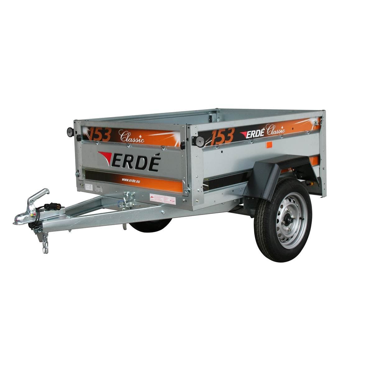 Gepäckanhänger 153 Classic Kippaufbau 500 kg 149x104x48 cm