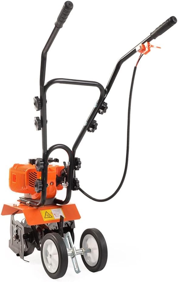 Motoculteur essence 52 cc largeur 30 cm profondeur 15 cm