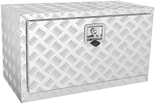Boîte à outils camion aluminium 121,9 x 61 x 61 cm sous châssis étanche - 48*17*18