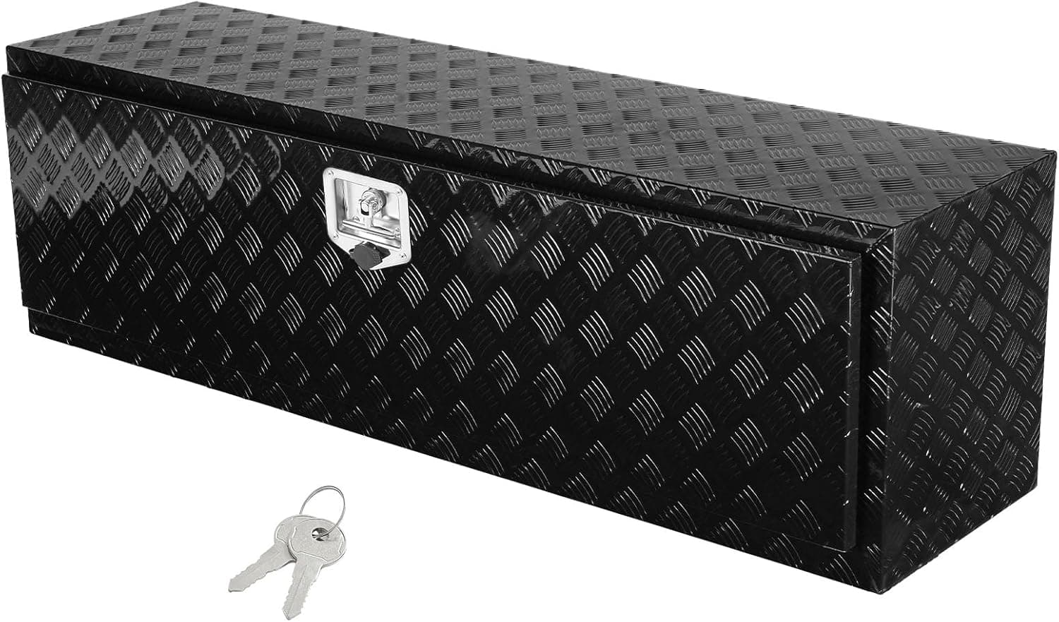 Boîte à outils camion aluminium 121,9 x 61 x 61 cm sous châssis étanche - 152x43