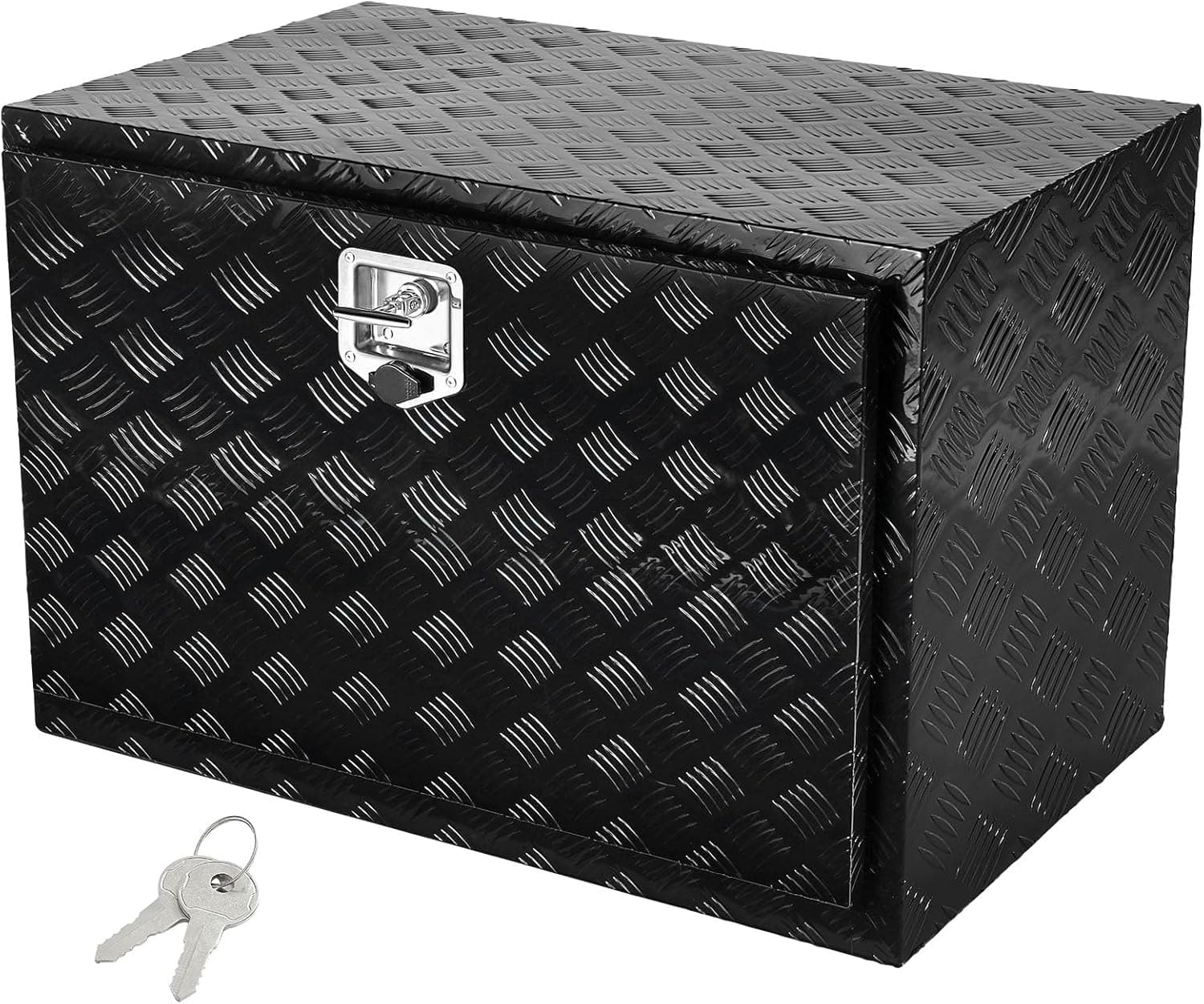 Boîte à outils camion aluminium 152,4 x 61 x 61 cm avec serrure - 36 x 24 x 24 inch