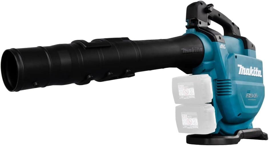 Aspirateur souffleur broyeur sans fil 36 V (2 x 18 V) avec kit d’aspiration