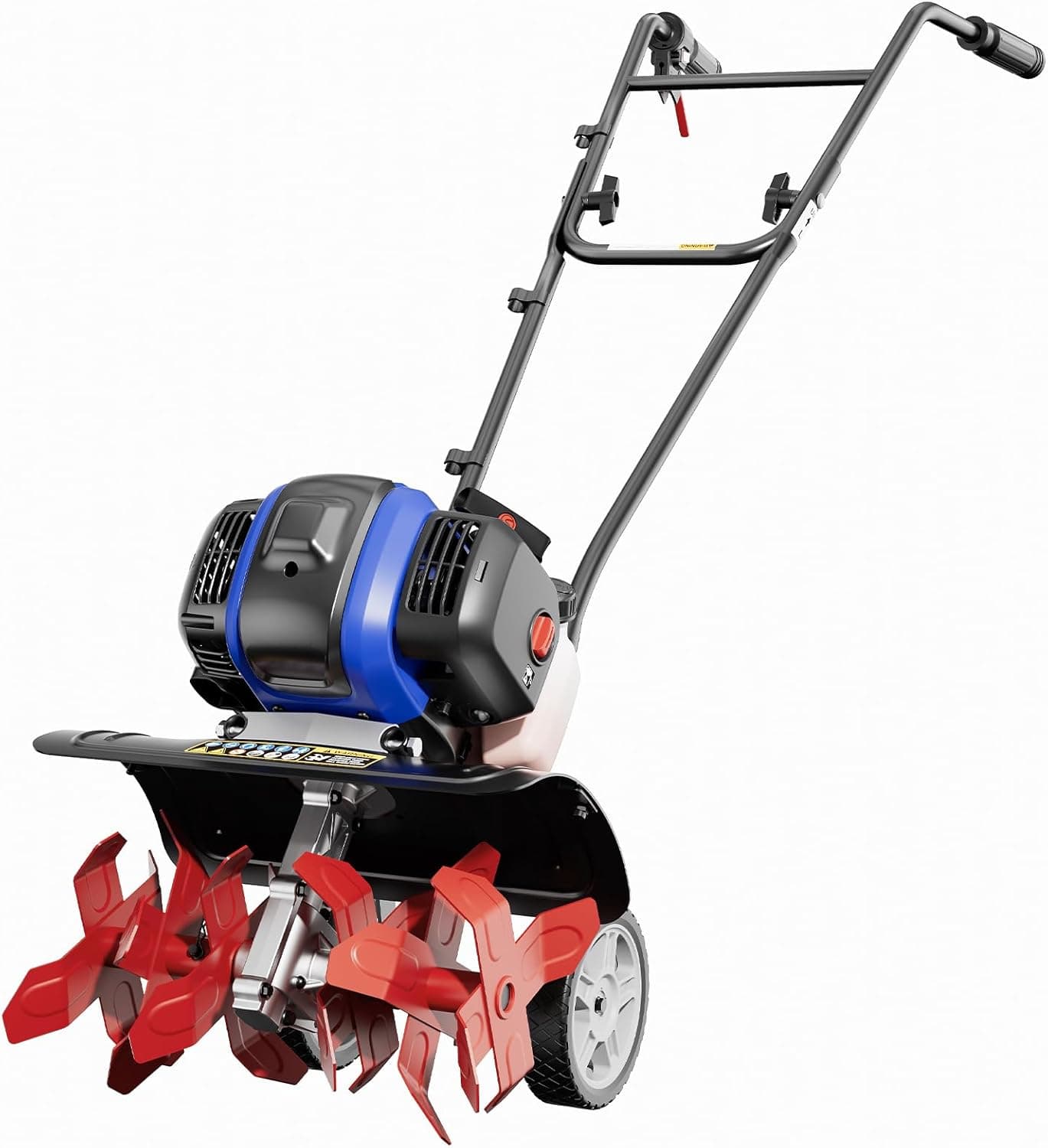 Mini cultivateur thermique 53 cc 1,9 kW manuel bleu