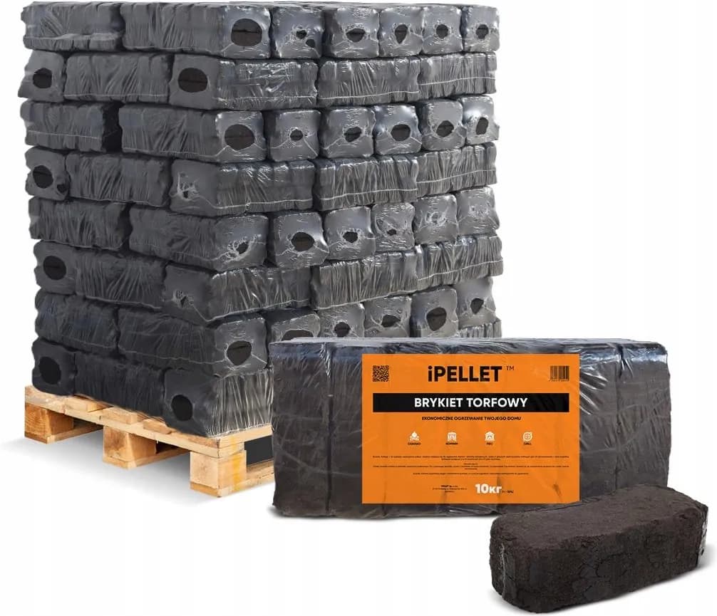 Ipellet Premium Brykiet Torfowy Zgrzewki 1000kg