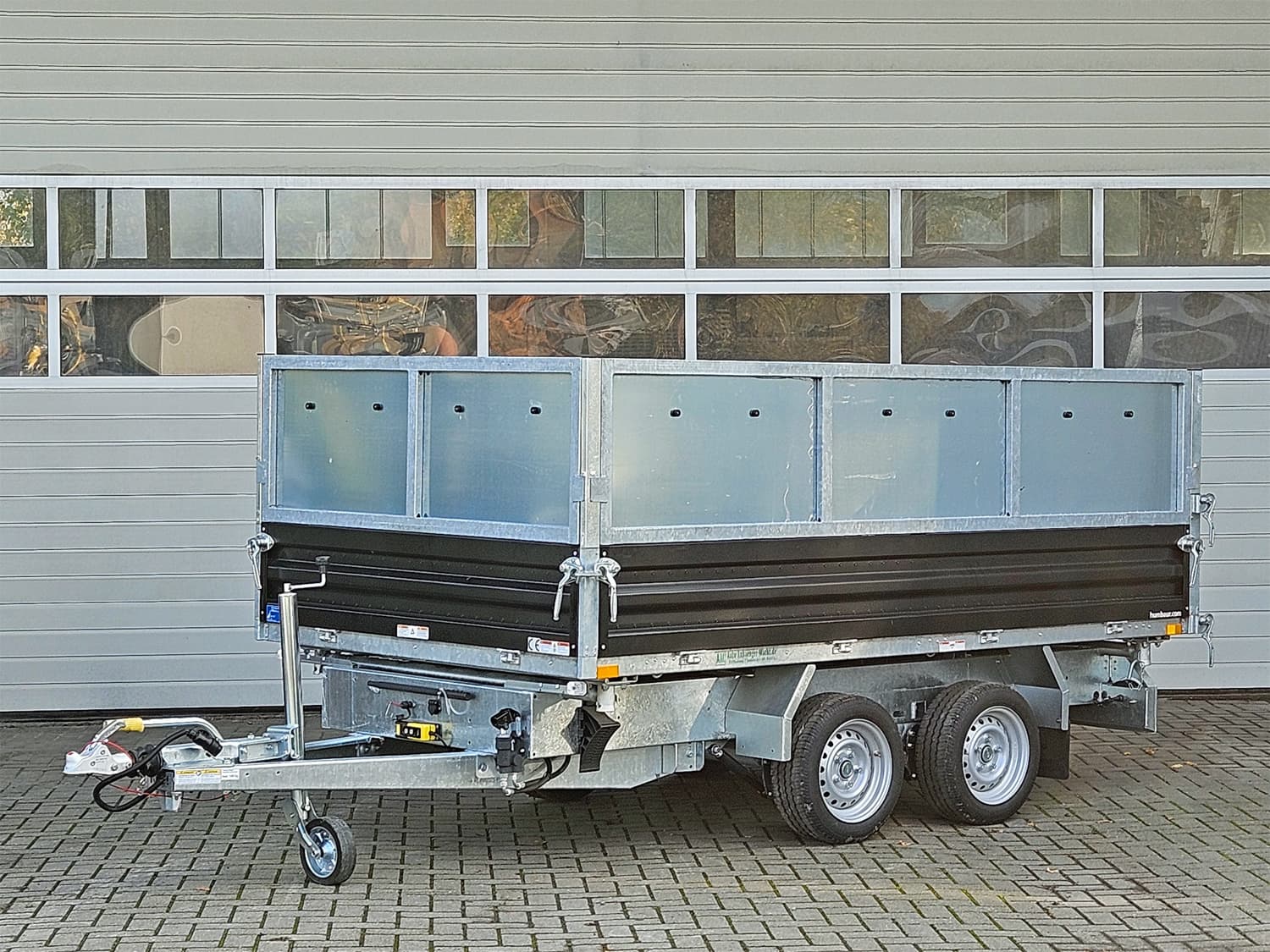 Humbaur HTK 3000.31 STAHL E-Pumpe - Stahlblechaufsatz 600 mm