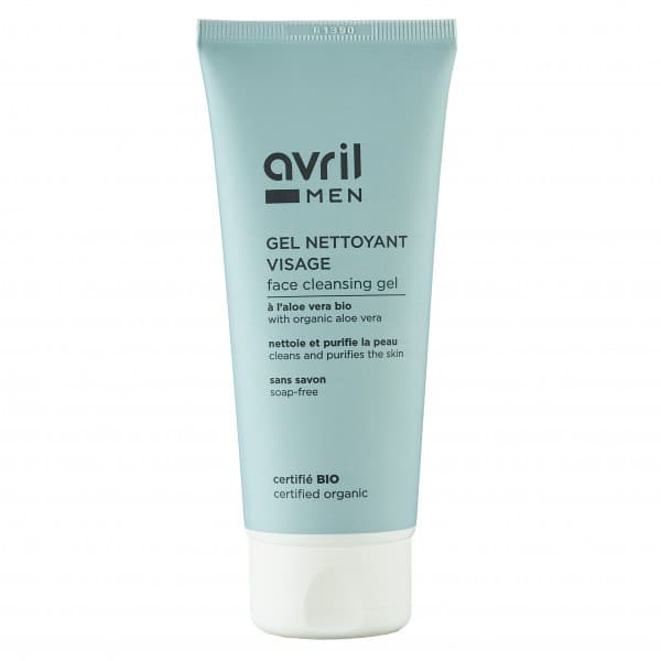 Gel nettoyant Visage Avril MEN Bio 100ml