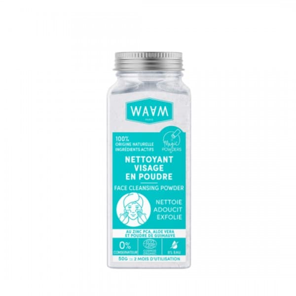 MAGIC POWDERS - Nettoyant visage Bio WAAM 50g