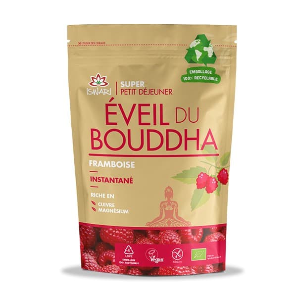 Éveil du Bouddha Framboise bio ISWARI 360g