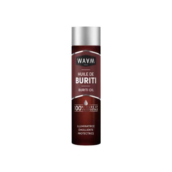 Huile de buriti WAAM 100% pure et végétale 100ml