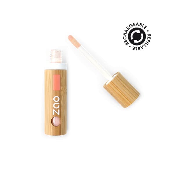 Lip Gloss Nude Irisé Zao Makeup N°017