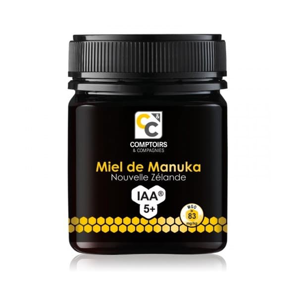 Miel de MANUKA IAA5+ Comptoirs et Compagnie 250g