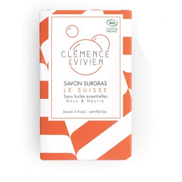Savon saponifié à froid le Suisse Clémence et Vivien