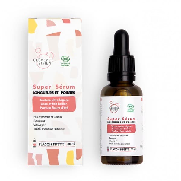 Super sérum capillaire bio Clémence et Vivien 30ml