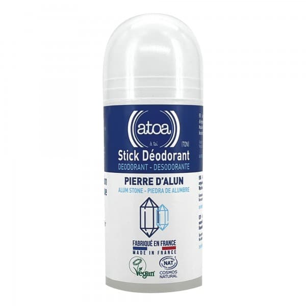 Déodorant stick pierre d'alun ATOA 100g