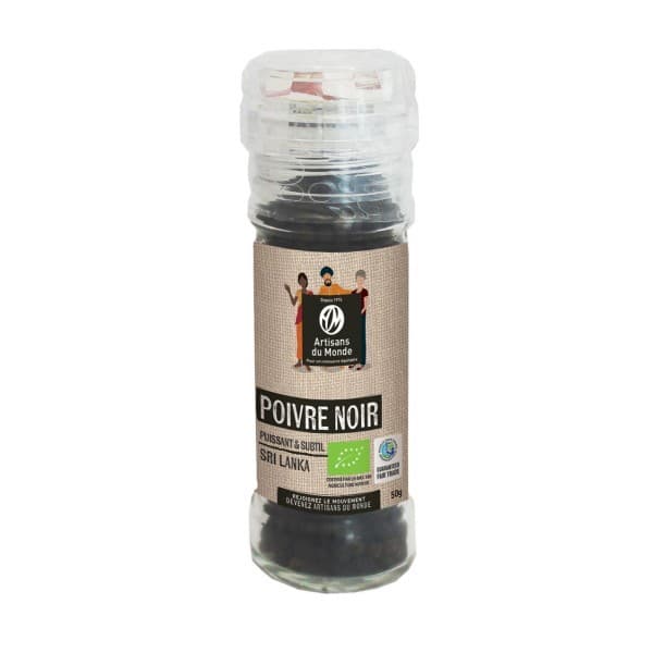 Poivre Noir  Bio 50g Artisans du Monde