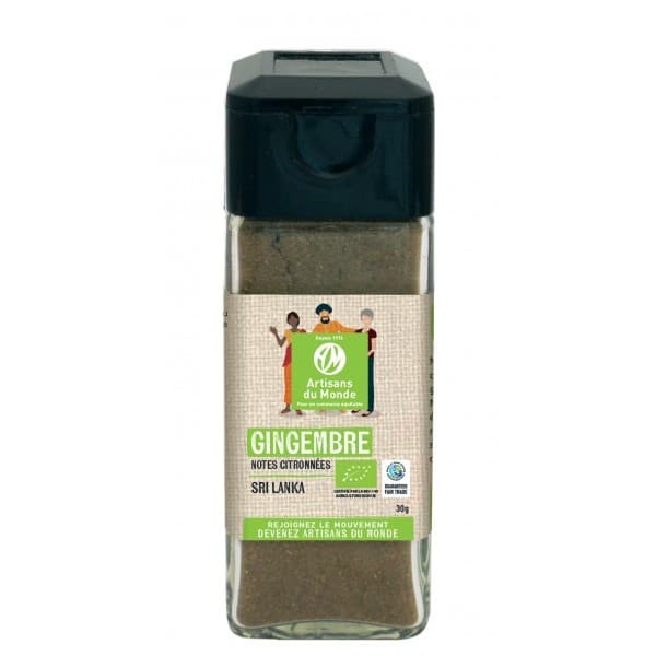 Gingembre Moulu Bio 30g Artisans du Monde