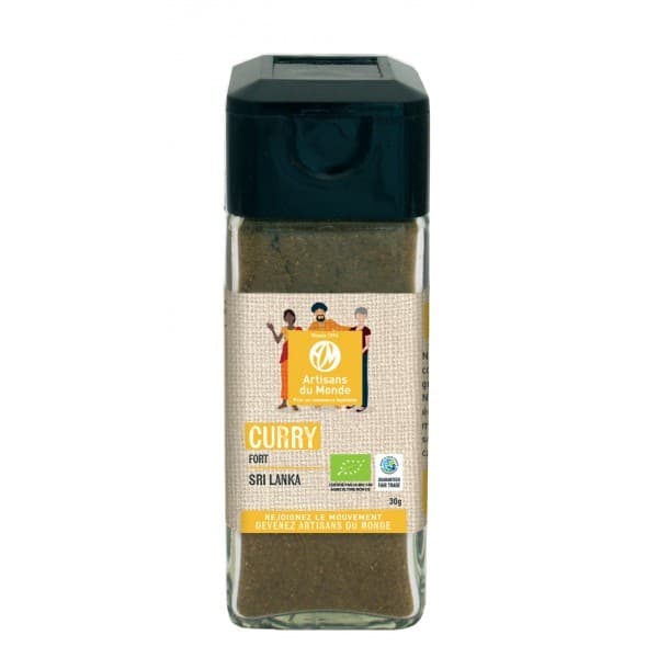 Curry Fort Bio 30g Artisans du Monde