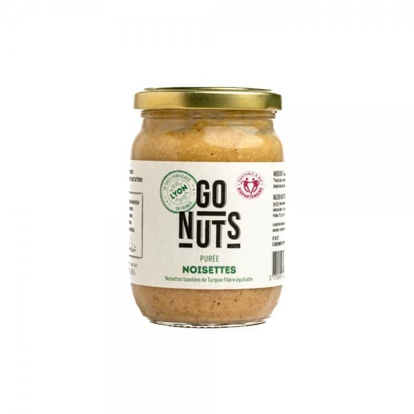 Purée de Noisettes grillées bio  Go Nuts 265g