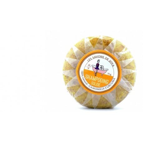 Shampoing camomille curcuma Les savons de Joya 80g