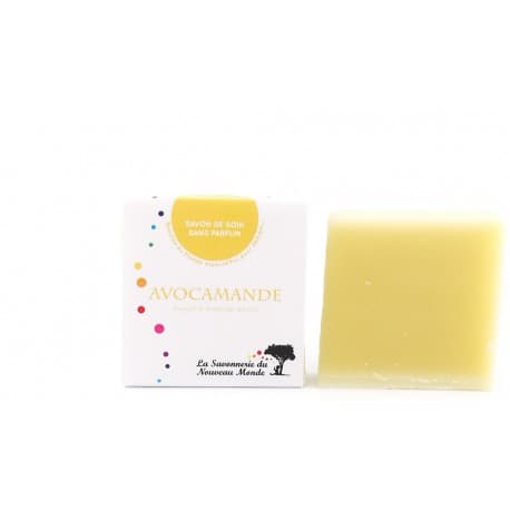 Savon AVOCAMANDE La Savonnerie du Nouveau Monde 100g