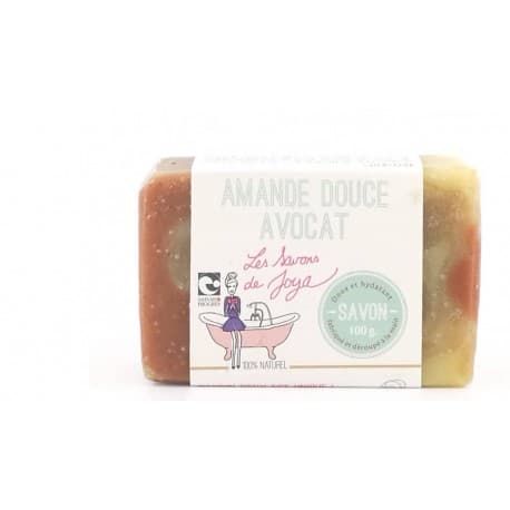 Savon Amande douce et Avocat Les savons de Joya 100g