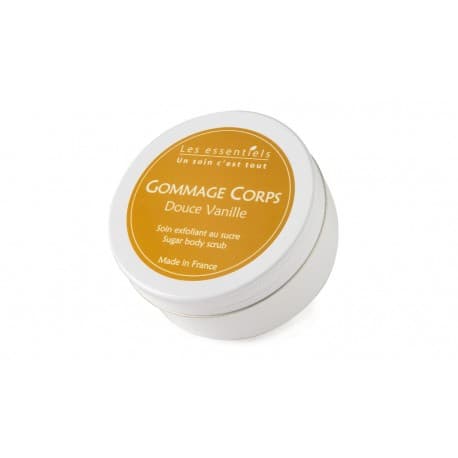 Gommage corps douce Vanille les essentiels 200ml