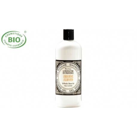 Gel douche bio à l'huile d'amande douce 750ml  La manufacture en Provence