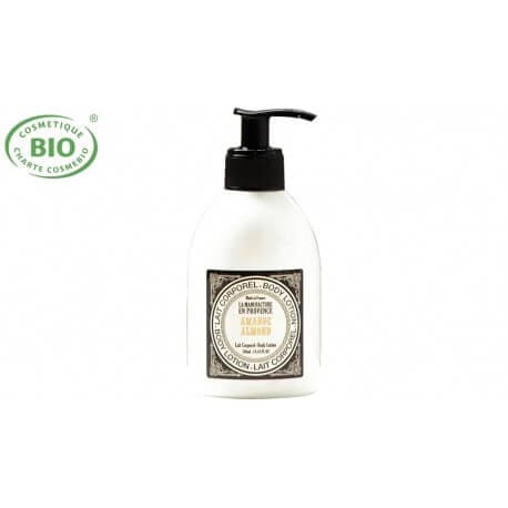 Lait corporel bio amande 300ml  La manufacture en Provence