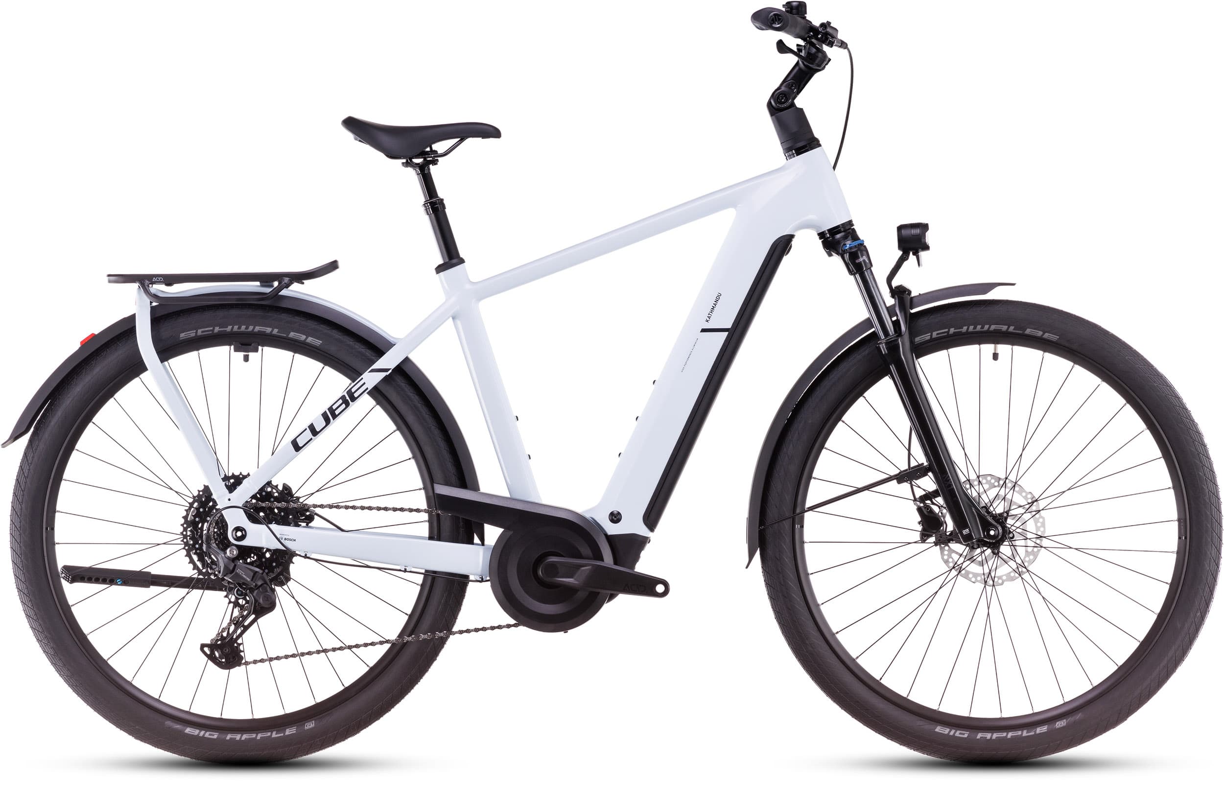 Cube Kathmandu Hybrid ONE 600 polarwhite´n´black - 54 cm